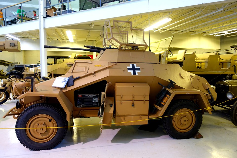 Leichter Panzerspähwagen Sd.Kfz 222 - Collings Foundation - Massachusetts - DSC06801