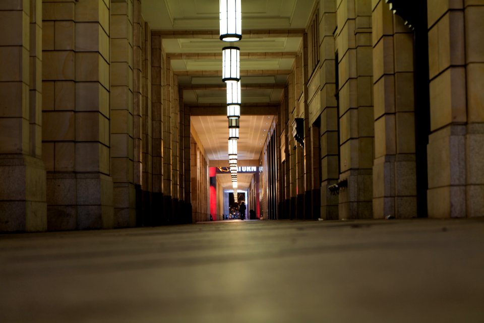 Leipziger Straße Berlin-Mitte at night 2021-01-17 05