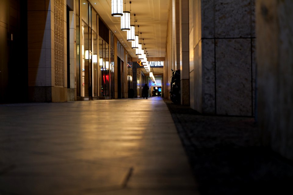 Leipziger Straße Berlin-Mitte at night 2021-01-17 02