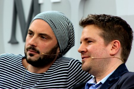 Leipziger Buchmesse 2013 Volker Klüpfel und Michael Kobr
