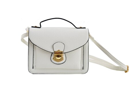 Handbags white fashion bag shoulder bag photo