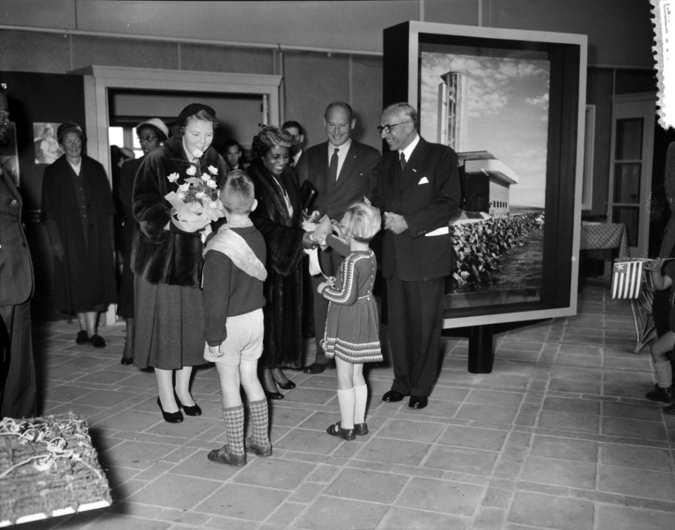 Laatste dag bezoek president Tubman . Lelystad, Bestanddeelnr 908-0747