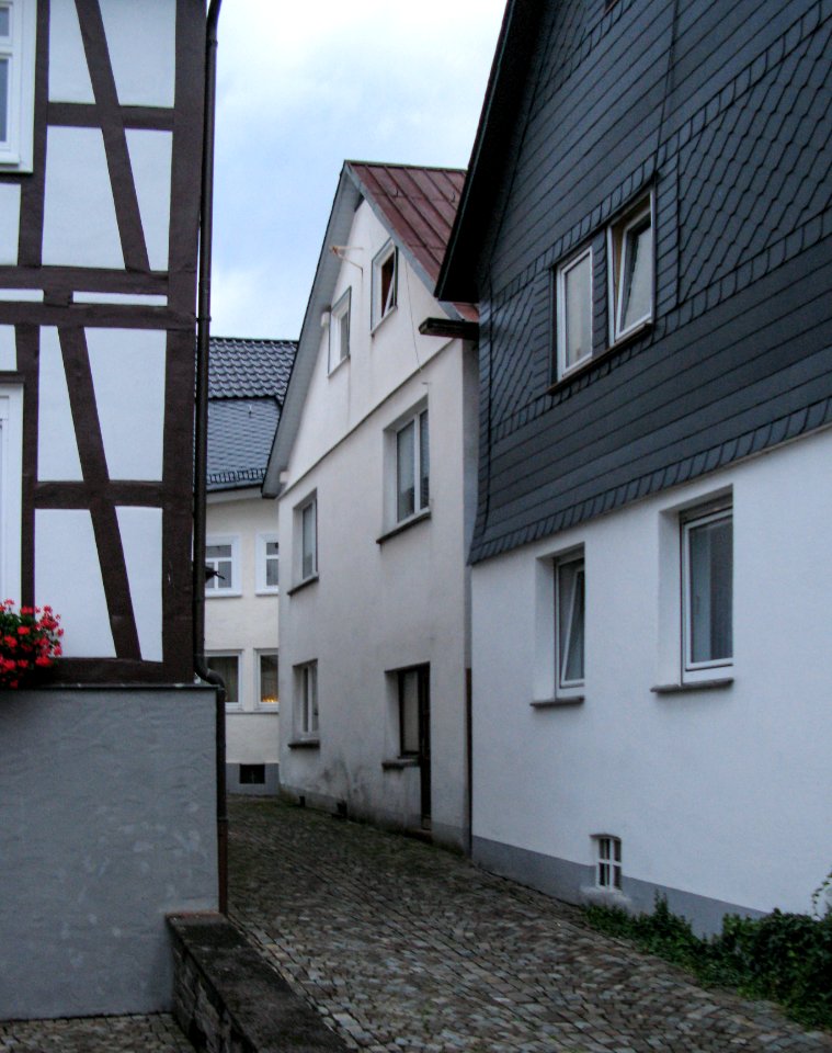 Laasphe historische Bauten Aufnahme 2007 Nr B 25