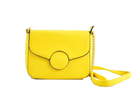 Bag yellow fashion bag shoulder bag photo