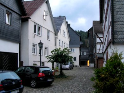 Laasphe historische Bauten Aufnahme 2007 Nr B 24