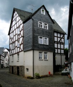 Laasphe historische Bauten Aufnahme 2007 Nr B 09