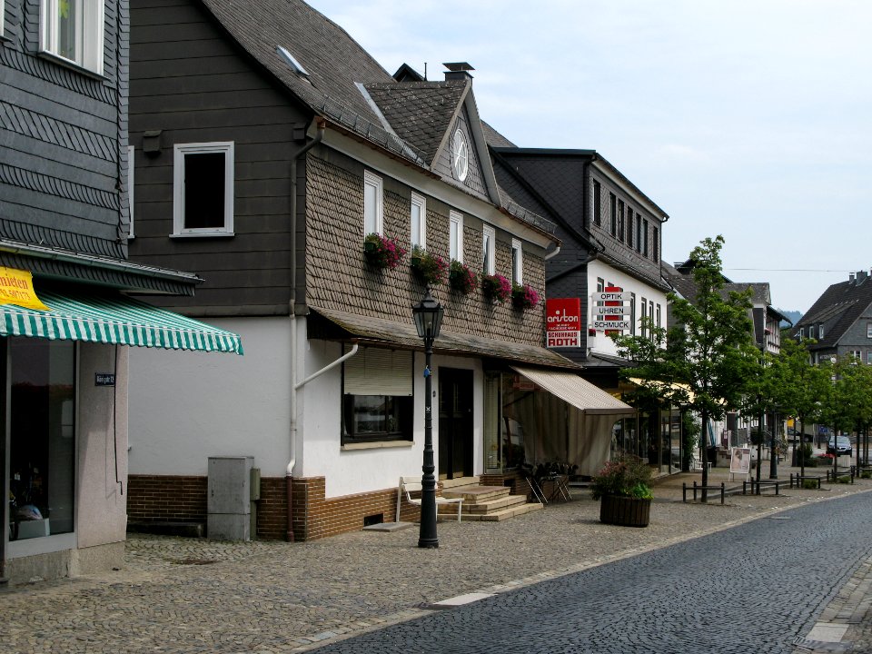 Laasphe historische Bauten Aufnahme 2007 Nr B 17