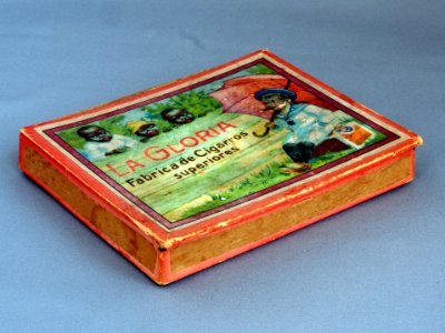 La Gloria, Droste chocolade sigaren doosje, foto 3