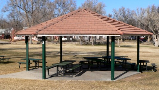 La Junta, Colorado city park ramada 1