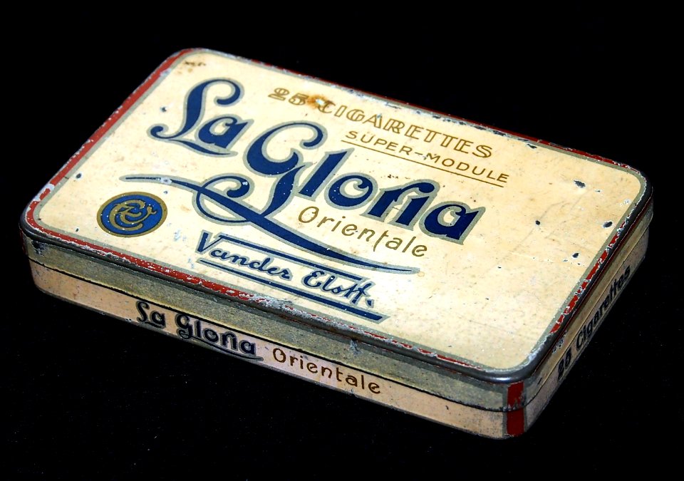 La Gloria 25 cigarettes blikje, foto2