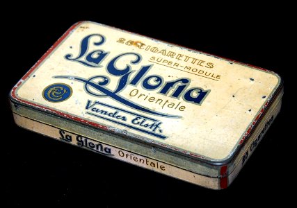 La Gloria 25 cigarettes blikje, foto2