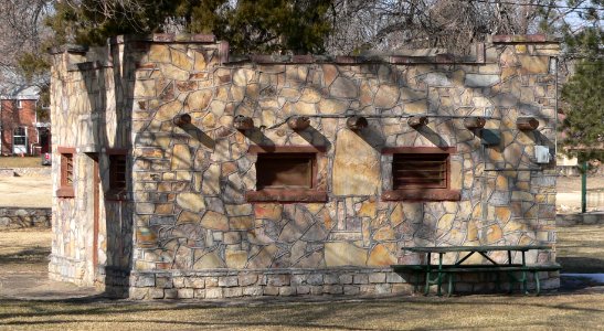 La Junta, Colorado city park building 2