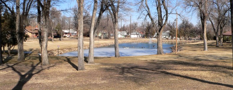 La Junta, Colorado city park lake 1