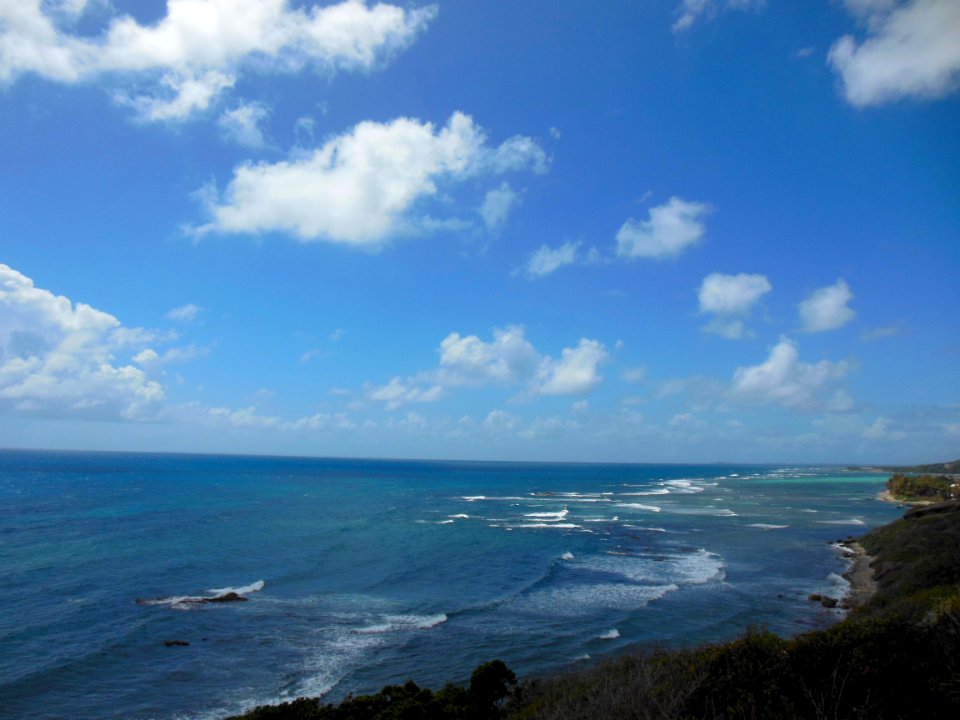 La MER à l'EST de La DESIRADE