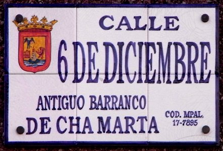 La Laguna, Calle 6 de Diciembre, 1