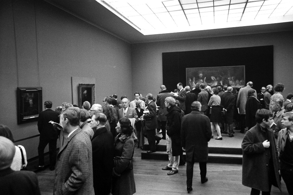 Laatste dag van Rembrandt-tentoonstelling in Rijksmuseum Amsterdam, Bestanddeelnr 923-0626