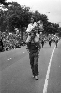 Laatste dag Nijmeegse vierdaagse deelnemers komen binnen, Bestanddeelnr 931-6030