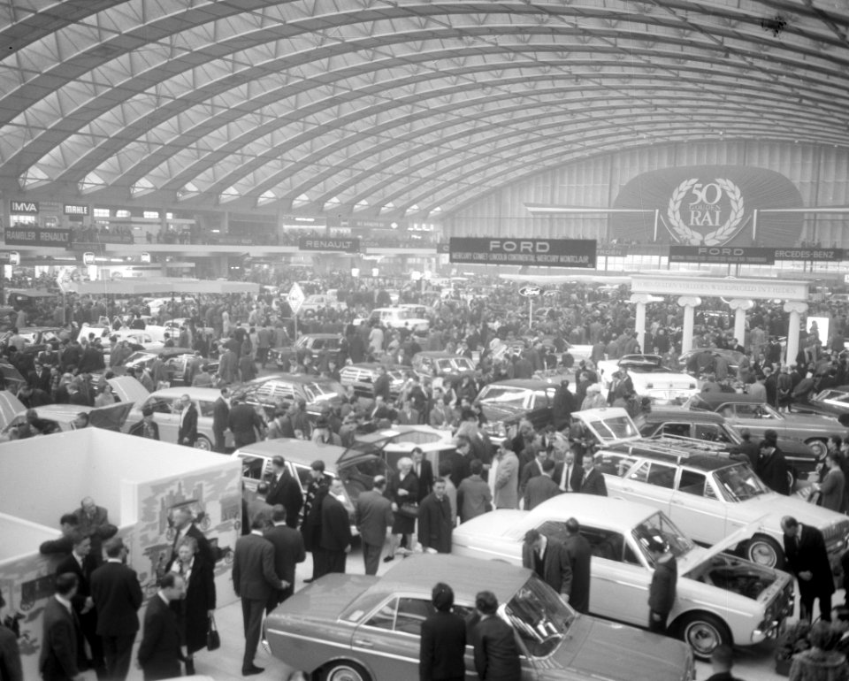 Laatste dag RAI autotentoonstelling, Bestanddeelnr 917-4833
