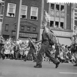 Laatste dag van de vierdaagse te Nijmegen, Bestanddeelnr 909-7403