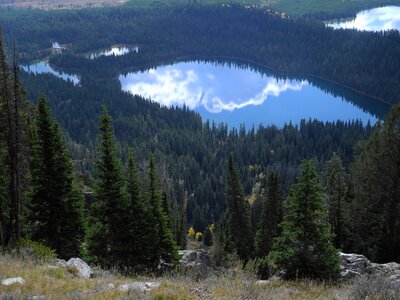 Jenny lake grand teton wyoming photo