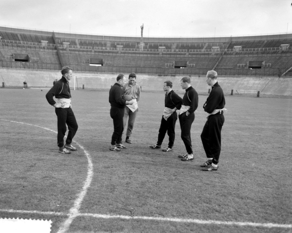 Laatste training Nederlands elftal voor wedstrijd Oost-Duitsland, Bestanddeelnr 912-4709