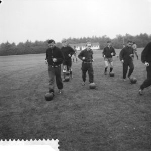 Laatste training van het Nederlands elftal voor de wedstrijd met Denemarken, Bestanddeelnr 909-9013