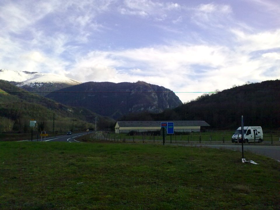 La montagne depuis Louvie-Juzon