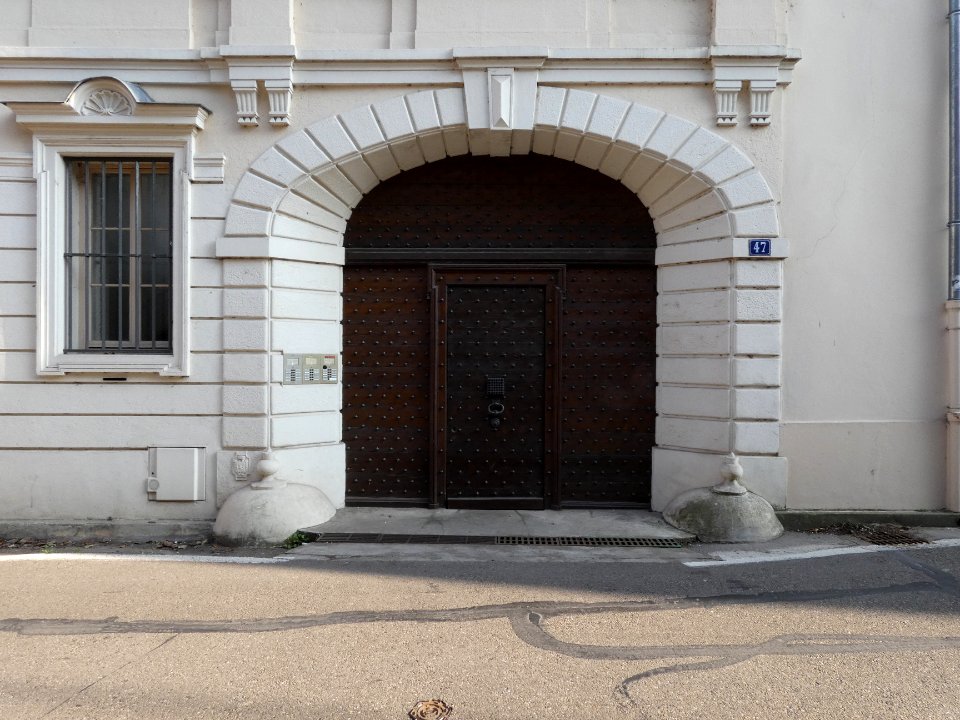 La Mulatière - Chemin de Fontanières - Résidence Don Bosco - Grand portail