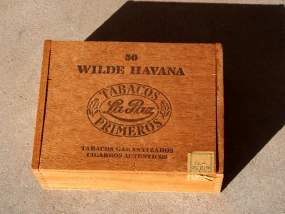 La Paz Tabacos primeros Wilde Havana