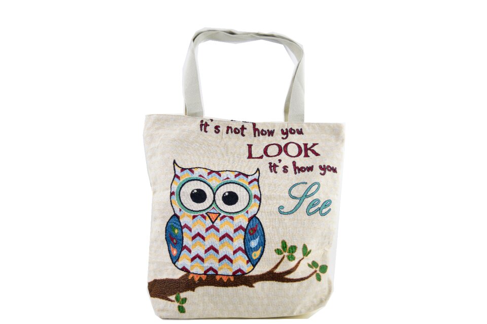 Cloth bag bag bag of raffia