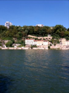 La Mulatière - Vue depuis le quai Rambaud au niveau de l'Embarcadère
