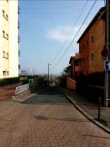 La Mulatière - Rue Clément Mulat - Depuis le chemin de Fontanières