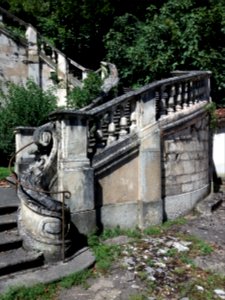 La Mulatière - Quai Jean-Jacques Rousseau - Belle Rive - Escalier monumental - Partie droite