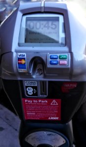 LA Parking Meter in Downtown LA