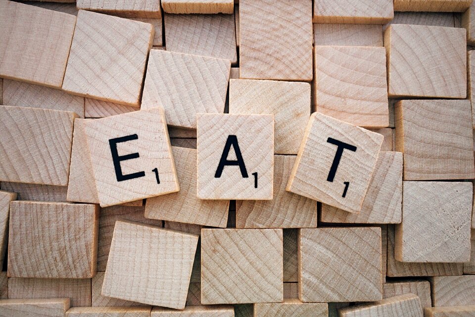 Letters wooden brown letter