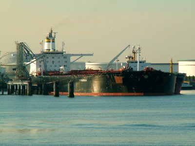 LA Prudencia - IMO 9002594 p1 at the '5e Petroleumhaven', Port of Rotterdam, Holland 01-Jan-2005