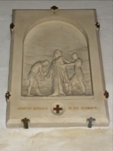 La Frénaye (Seine-Mar.) église, chemin de croix station 10