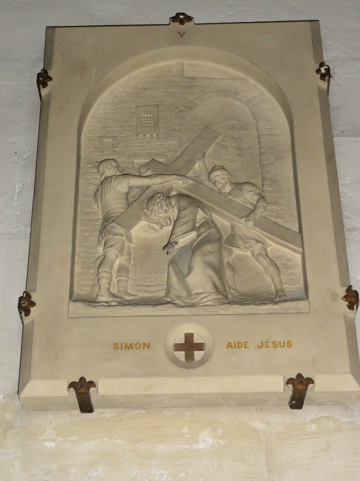 La Frénaye (Seine-Mar.) église, chemin de croix station 05