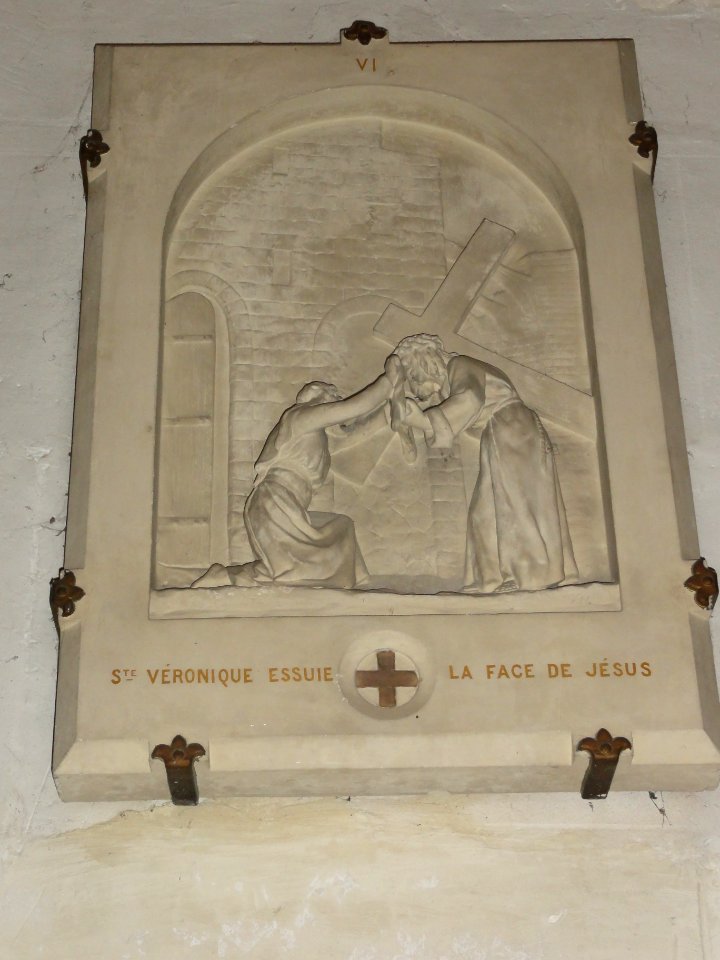 La Frénaye (Seine-Mar.) église, chemin de croix station 06