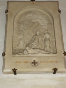La Frénaye (Seine-Mar.) église, chemin de croix station 09