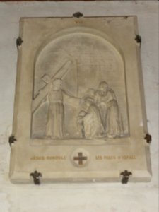 La Frénaye (Seine-Mar.) église, chemin de croix station 08