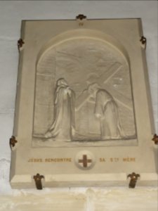 La Frénaye (Seine-Mar.) église, chemin de croix station 04