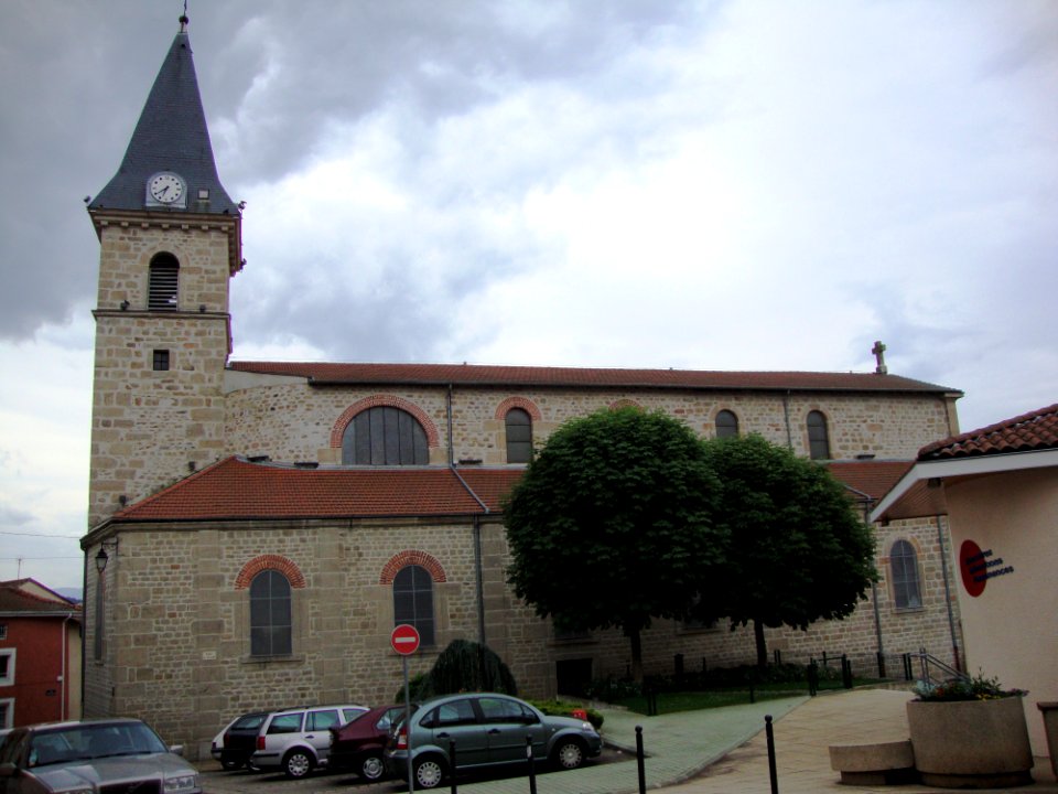 La Fouillouse (Loire, Fr) église