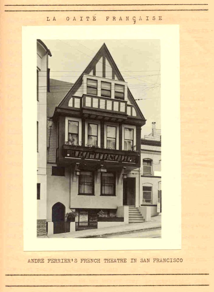 La Gaité Française - San Francisco, California