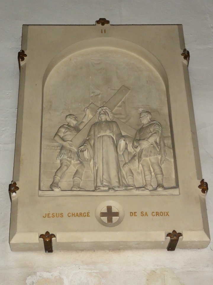 La Frénaye (Seine-Mar.) église, chemin de croix station 02