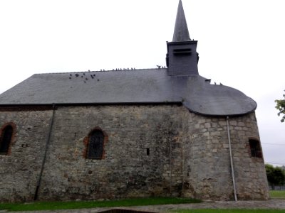 La Hérie (Aisne) église, latéral