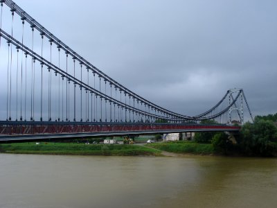 La Réole, brug Garonne