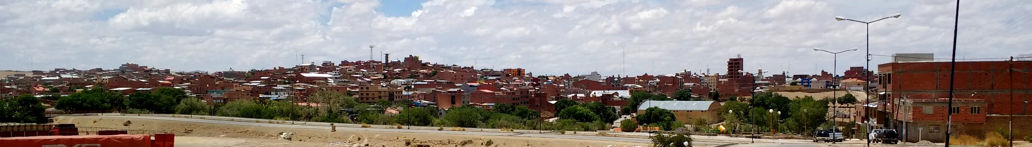 La Quiaca and Villazón banner View of Villazón from La Quiaca
