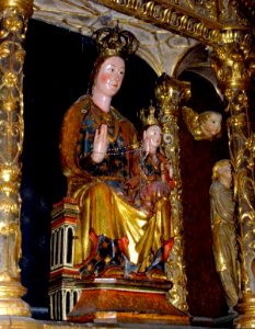 La Puebla de Arganzon - Nuestra Señora de la Asuncion, retablo mayor 05