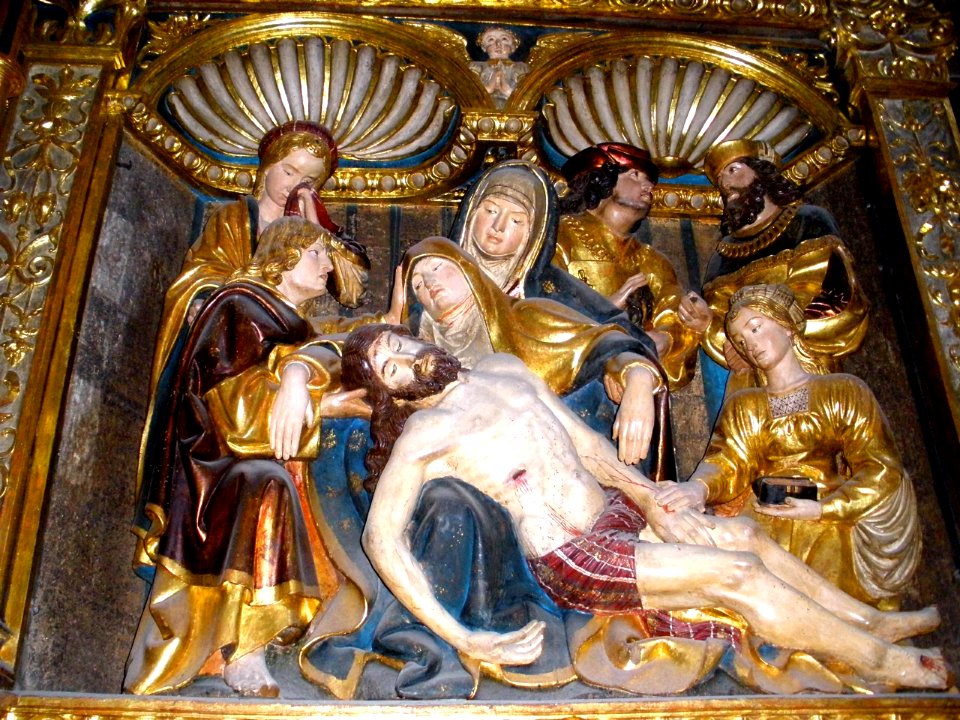 La Puebla de Arganzon - Nuestra Señora de la Asuncion, retablo mayor 09